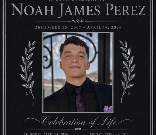 Noah James Perez Obituary- Death, Edinburg TX: Beloved Community Mourns The Death Of Noah James